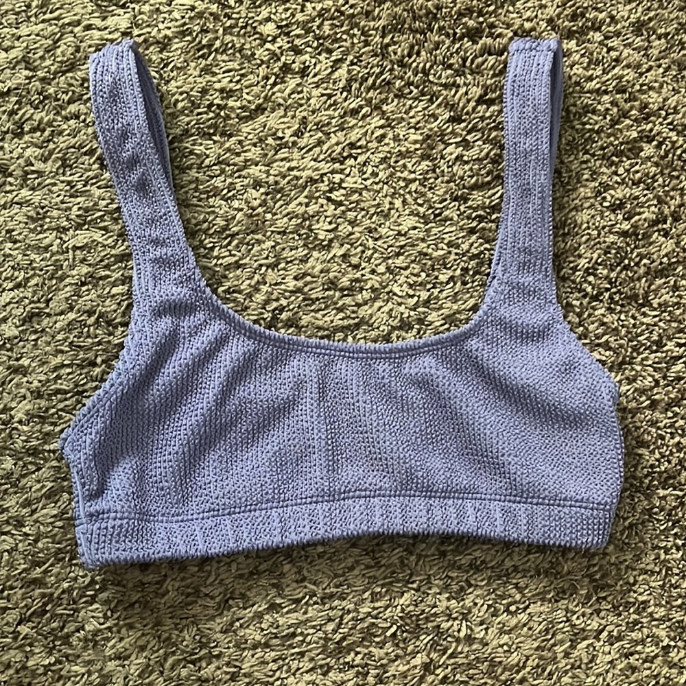 Good American Lilac Always Fits Bikini Top - Size 1/2